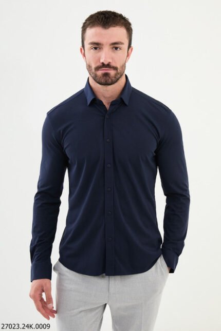 Au Noir Stretch Shirt | Alvarado White